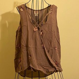 Mossimo Supply Co Sleeveless Summer Blouse